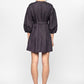 Staple the Label Rhea Mini Dress in Navy - the tartan fox