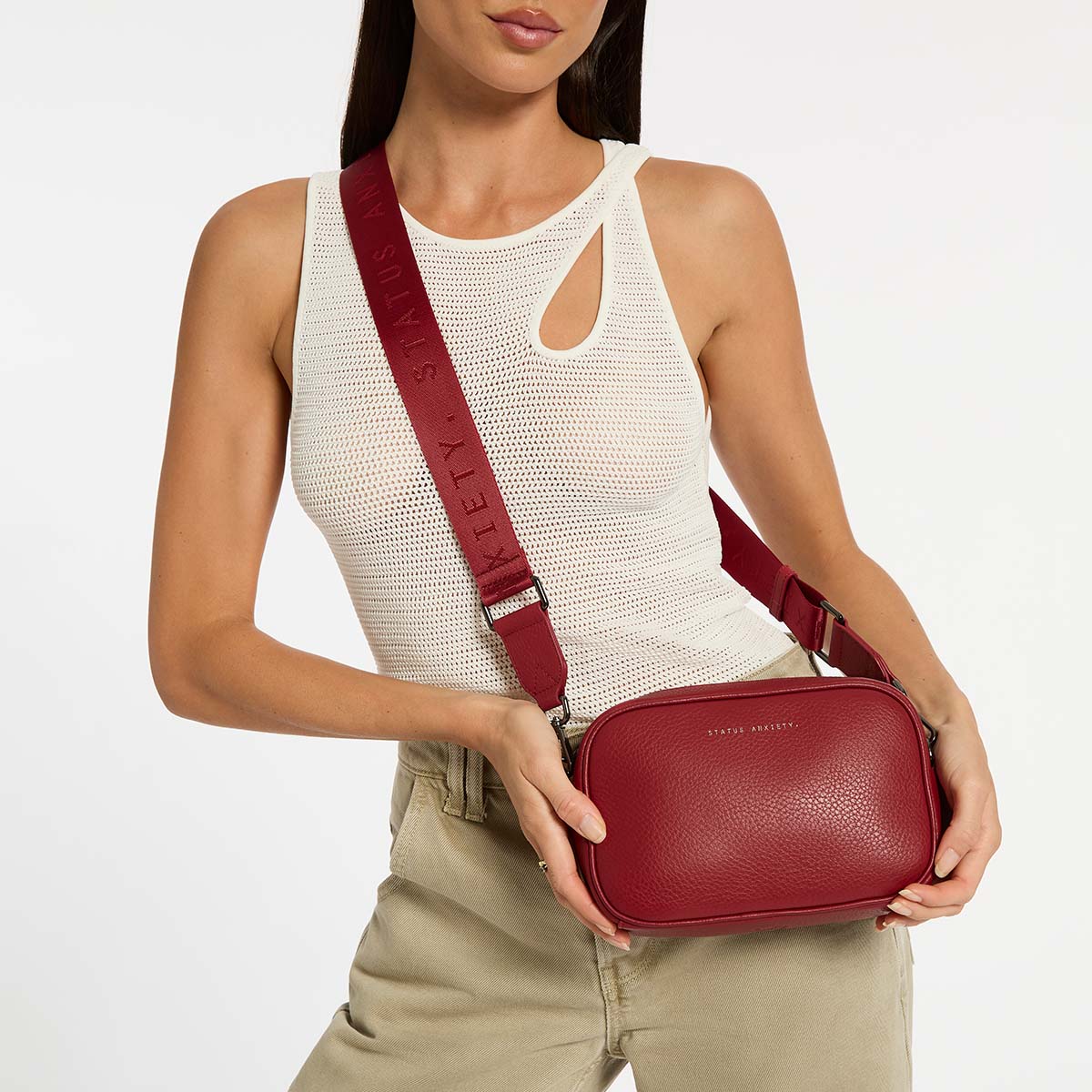 Status Anxiety Plunder Bag with Web Strap