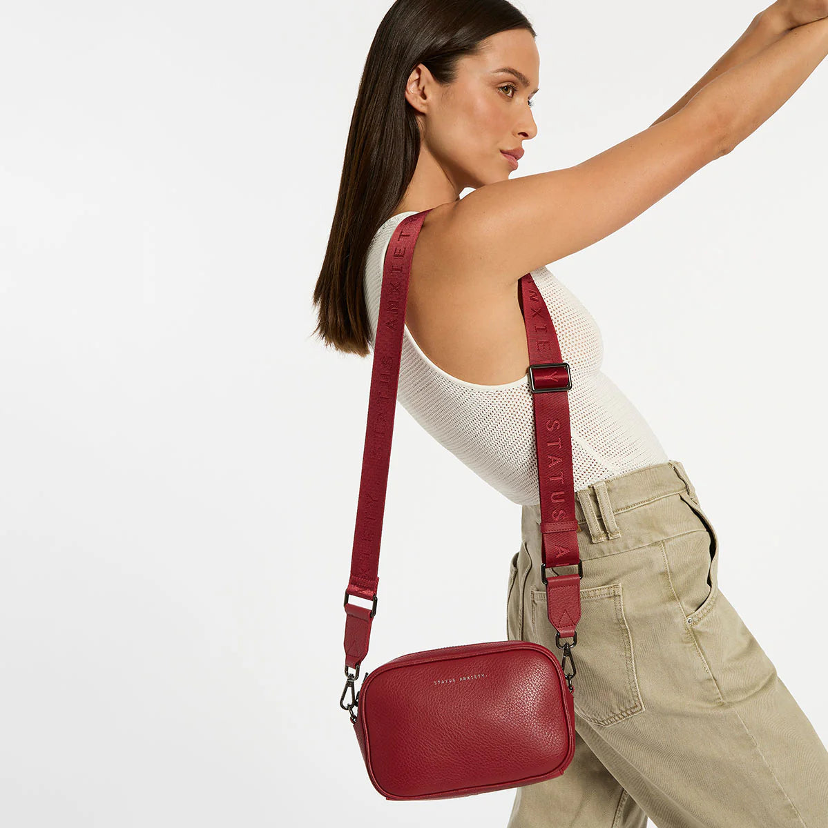 Status Anxiety Plunder Bag with Web Strap