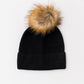 Stella & Gemma Loxy Beanie in Black/Natural - the tartan fox