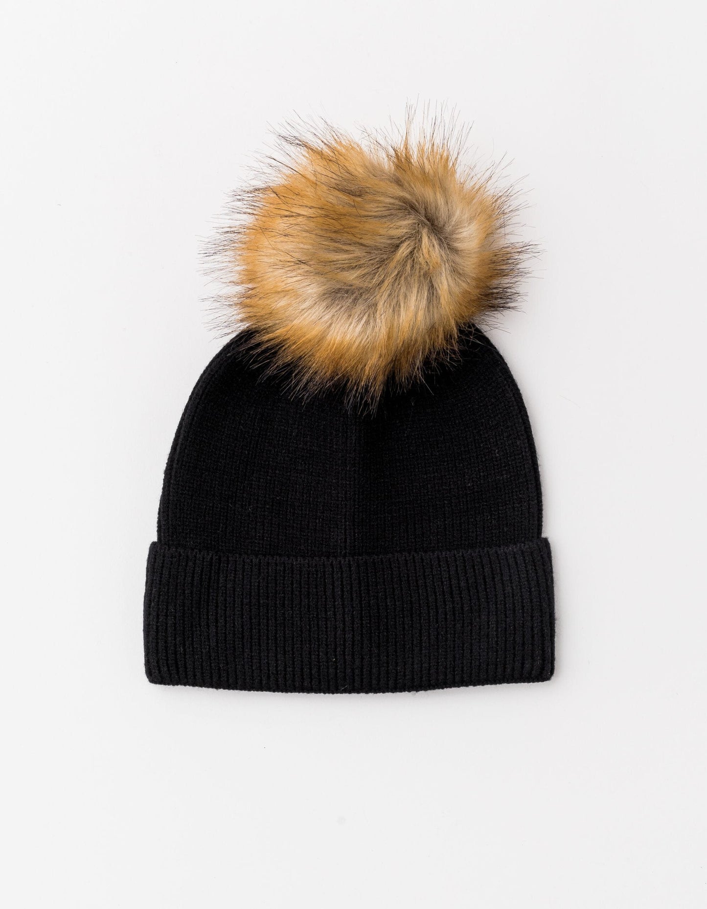 Stella & Gemma Loxy Beanie in Black/Natural - the tartan fox