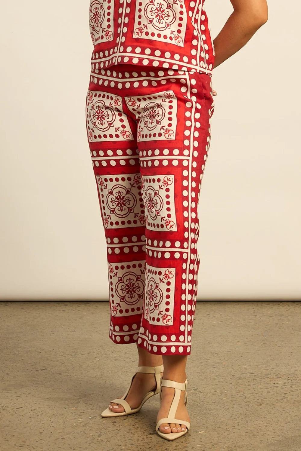 Zoe Kratzmann Tide Pant in Poppy Scarf