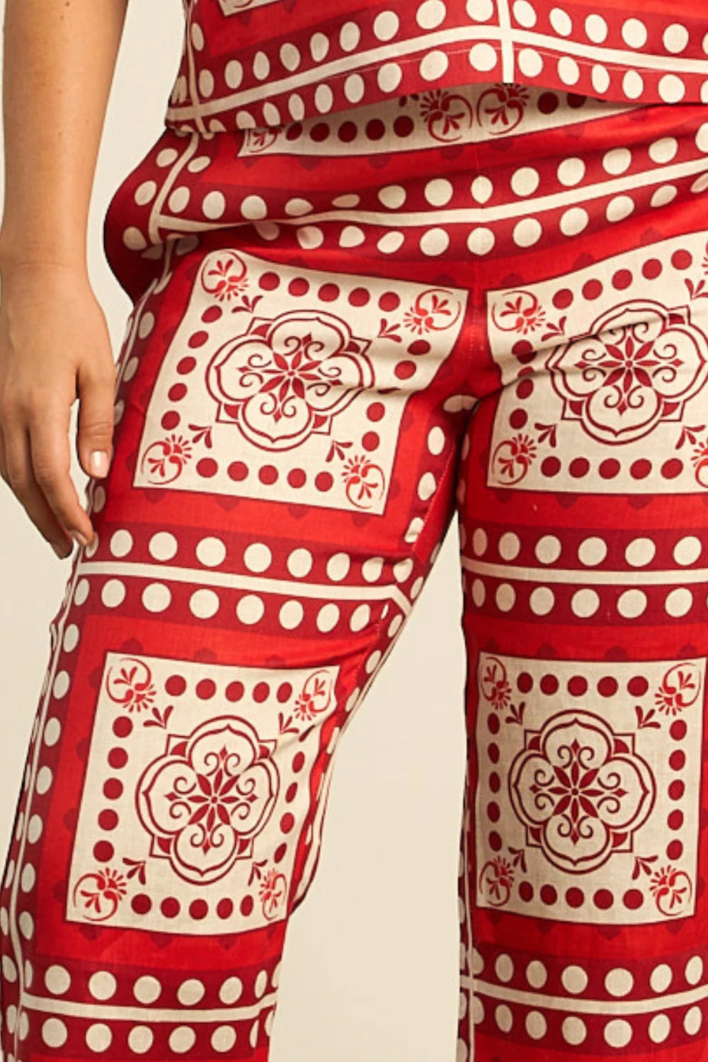 Zoe Kratzmann Tide Pant in Poppy Scarf
