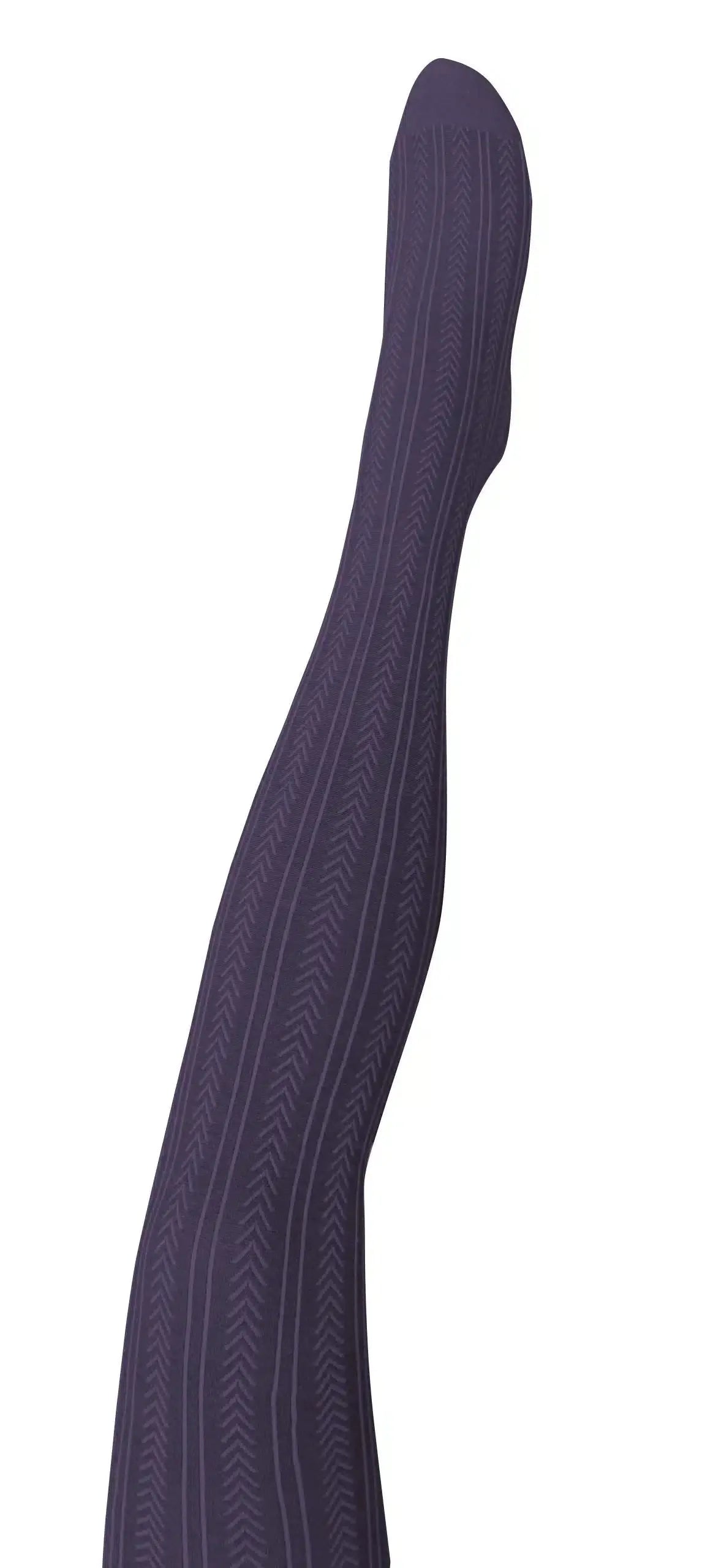 Tightology Chic Cotton Tights in Grape - the tartan fox