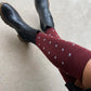 Tightology Dotty Wool Socks - the tartan fox