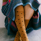 Tightology Dotty Wool Socks - the tartan fox