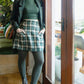 Tightology Luxe Wool Tights in Green - the tartan fox