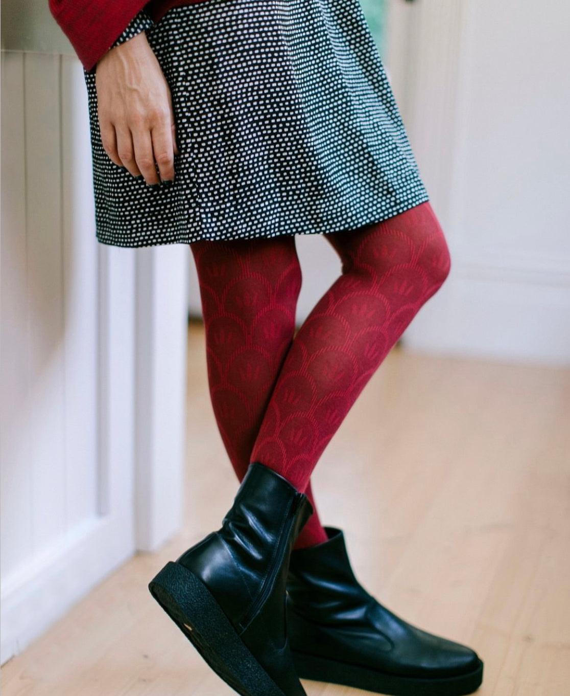 Tightology Sintra Cotton Tights - the tartan fox