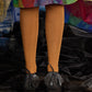 Tightology Weave Organic Cotton Tights in Butterscotch - the tartan fox