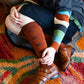 Tightology Yayoi Merino Wool Socks in Paprika - the tartan fox