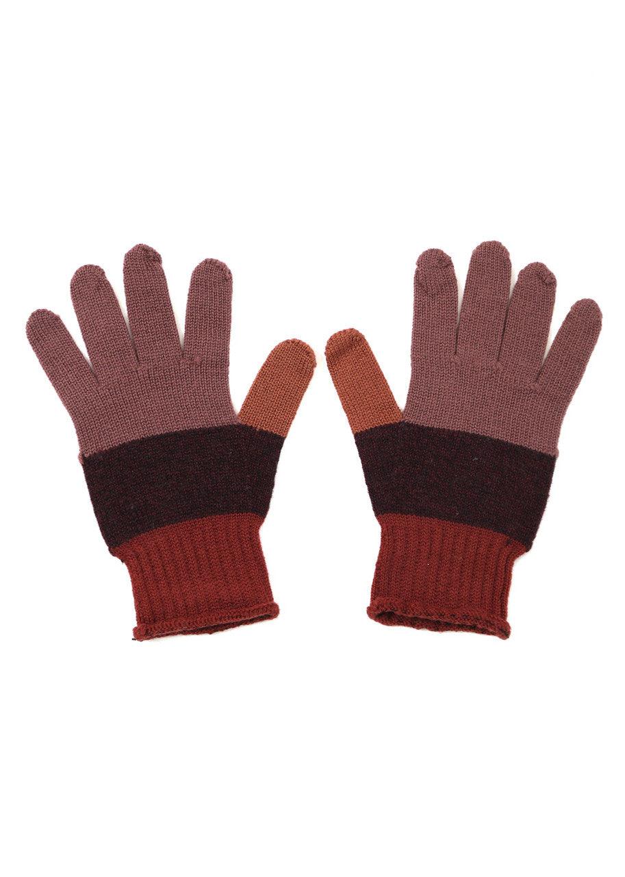 Uimi Abigail Block Colour Glove - the tartan fox