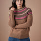 Uimi Alice Jumper Merino Wool in Gingerbread - the tartan fox