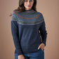 Uimi Alice Jumper Merino Wool in Storm - the tartan fox