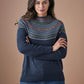 Uimi Alice Jumper Merino Wool in Storm - the tartan fox