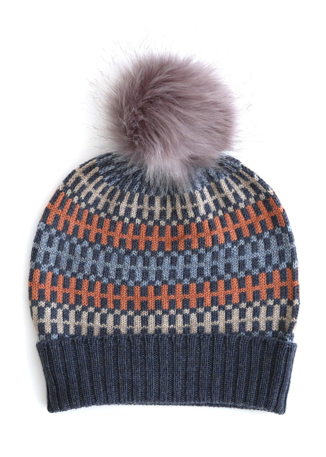 Uimi Dixie Modern Check Beanie - the tartan fox