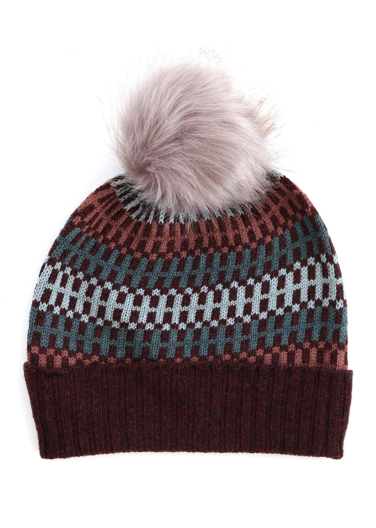 Uimi Dixie Modern Check Beanie - the tartan fox