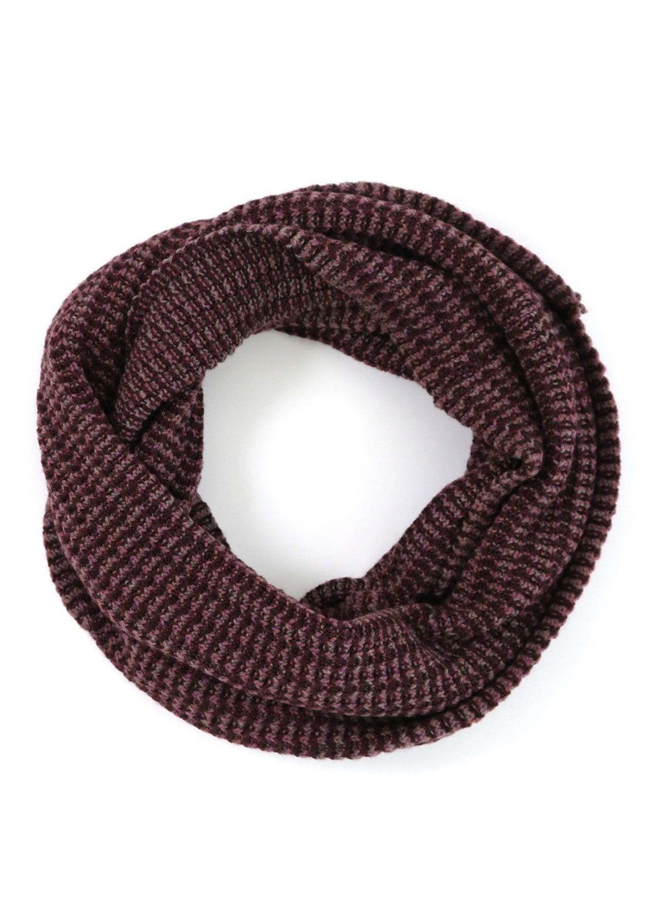 Uimi Hattie Two Tone Infinity Scarf - the tartan fox