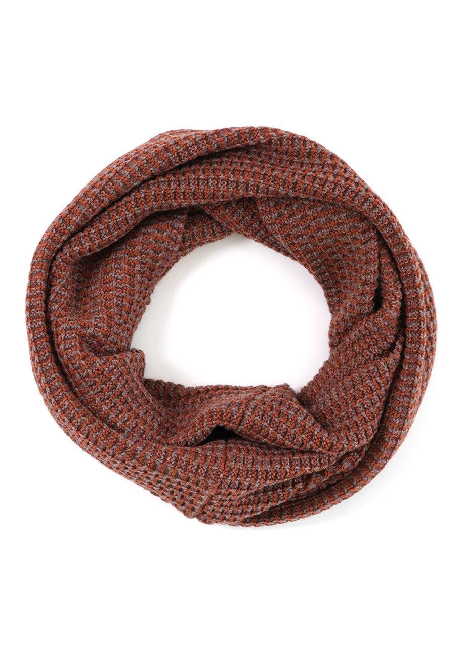 Uimi Hattie Two Tone Infinity Scarf - the tartan fox