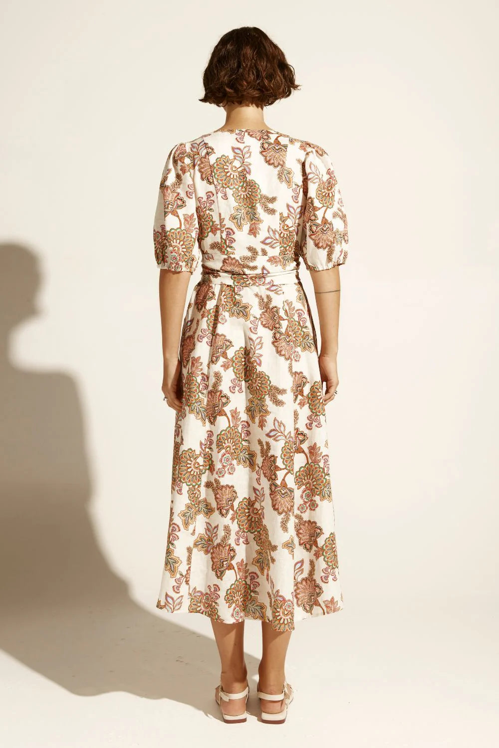 Zoe Kratzmann Ebb Dress in K’gari Cream Print - the tartan fox