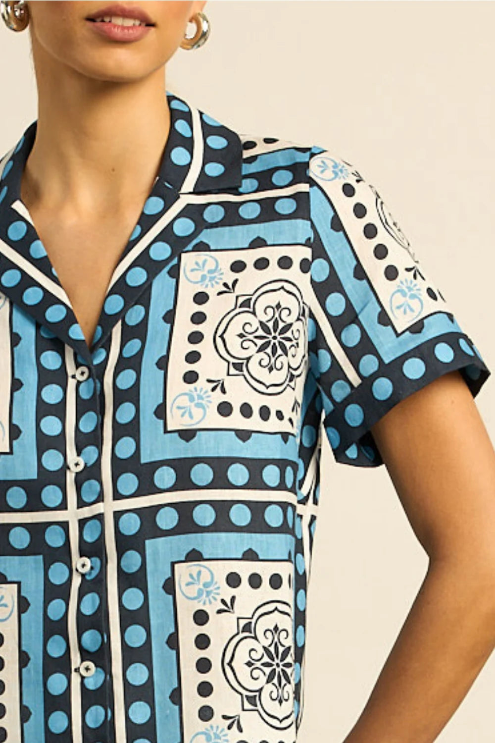 Zoe Kratzmann Lumen Top in Bay Scarf