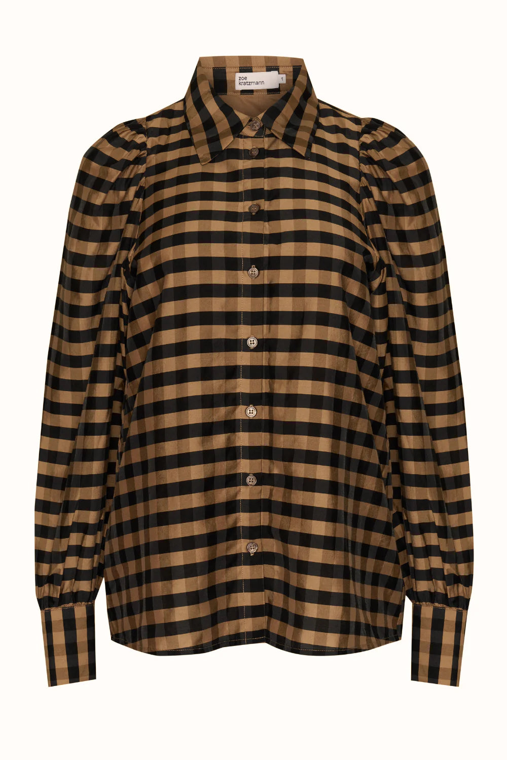 Zoe Kratzmann Mirage Top in Toffee Black - the tartan fox