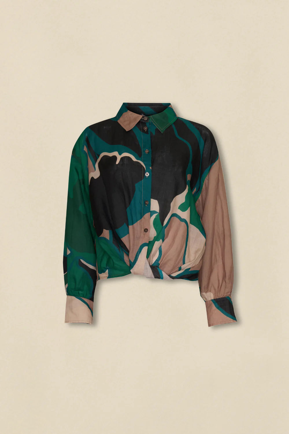 Zoe Kratzmann Sidle Top in Organic Botanic - the tartan fox