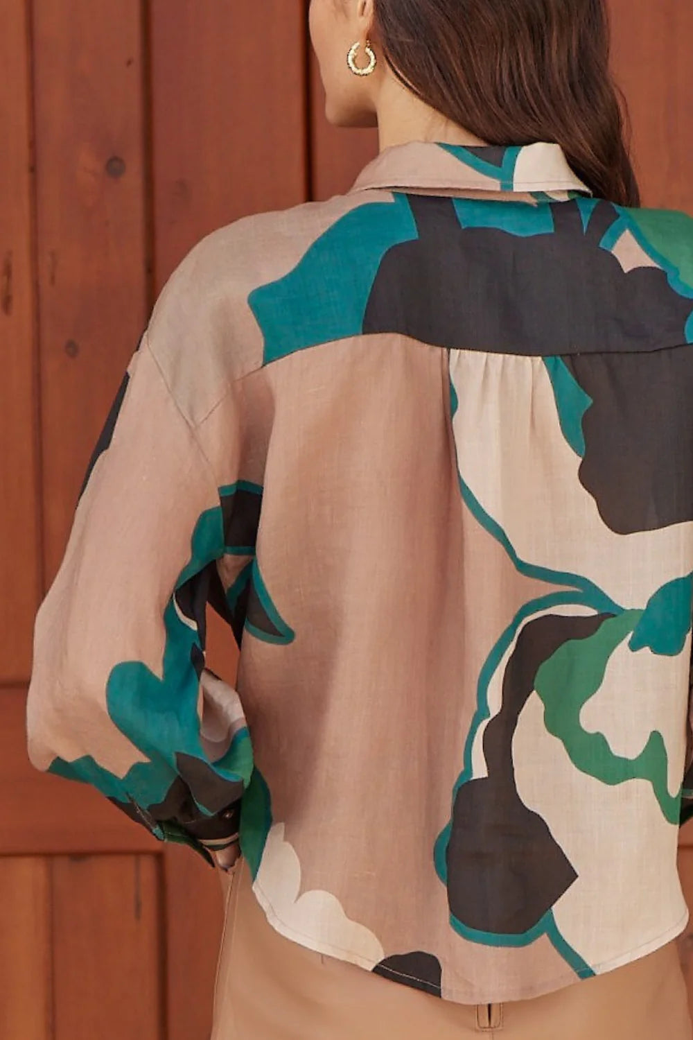 Zoe Kratzmann Sidle Top in Organic Botanic - the tartan fox