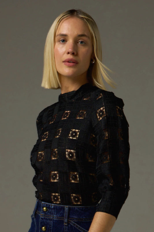 Zoe Kratzmann Studio Top in Black - the tartan fox