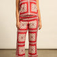 Zoe Kratzmann Tide Pant in Poppy Scarf