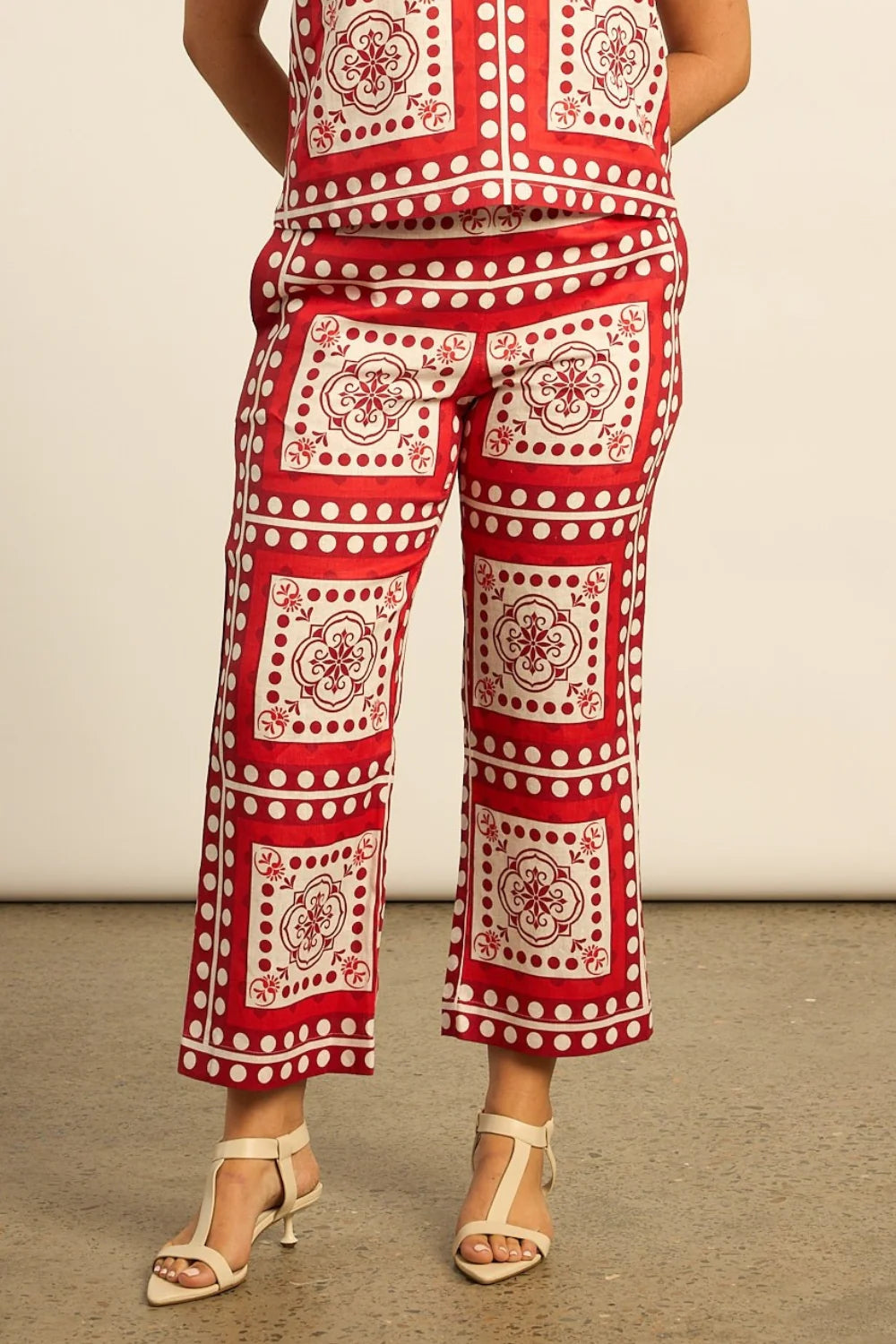 Zoe Kratzmann Tide Pant in Poppy Scarf
