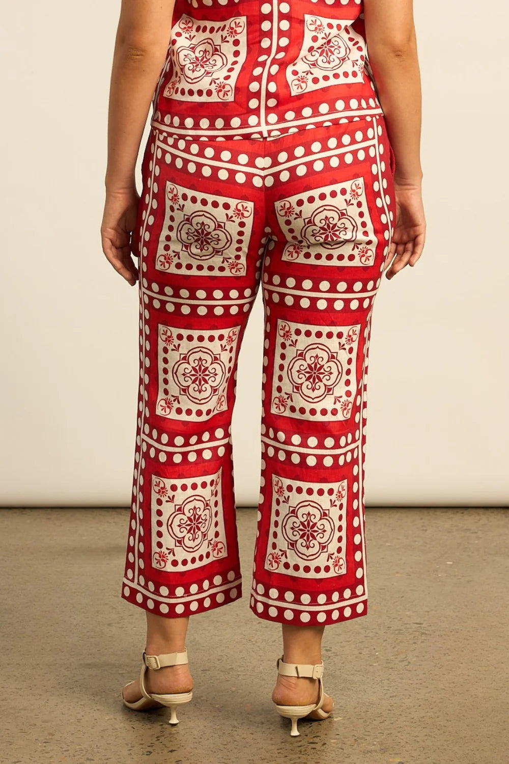 Zoe Kratzmann Tide Pant in Poppy Scarf