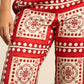 Zoe Kratzmann Tide Pant in Poppy Scarf