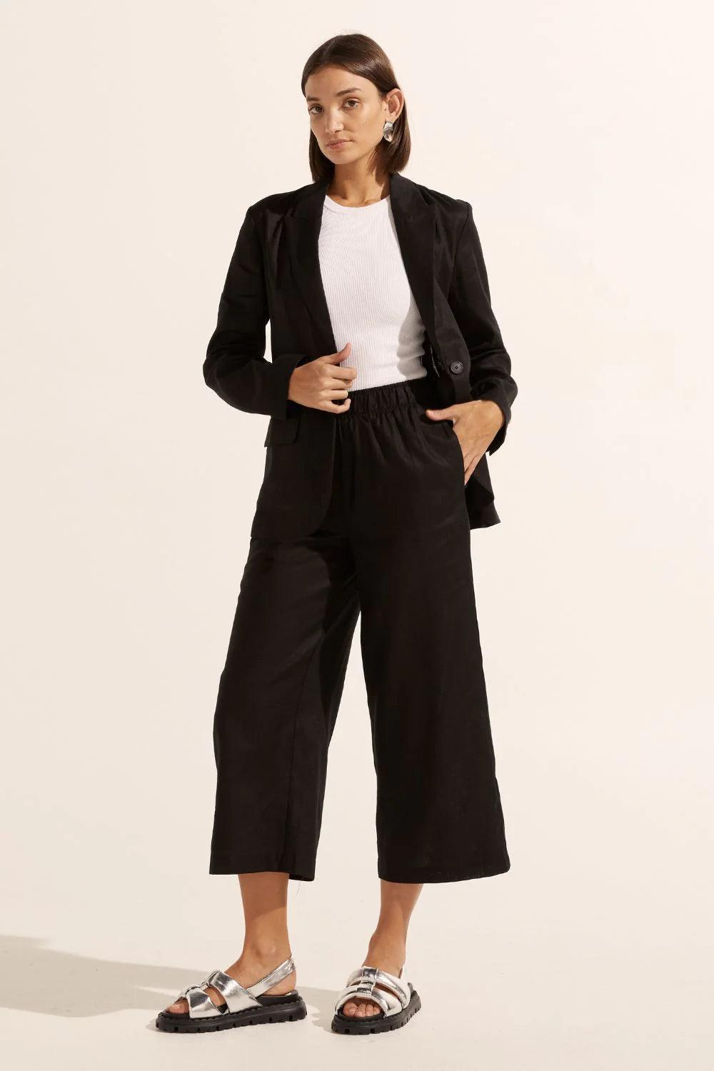 Zoe Kratzmann Wattage Pant in Black - the tartan fox