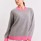 Alessandra Julia Sweater in Confetti - the tartan fox