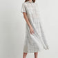 Apartment Clothing Sarai Maxi Shirt Dress in White/Sarai Check - the tartan fox