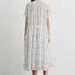 Apartment Clothing Sarai Maxi Shirt Dress in White/Sarai Check - the tartan fox