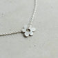 Argent Silversmith Holt Daisy Silver Neckace in 925 Recycled Sterling Silver - the tartan fox