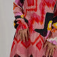 Coster Ikat Print Dress - the tartan fox