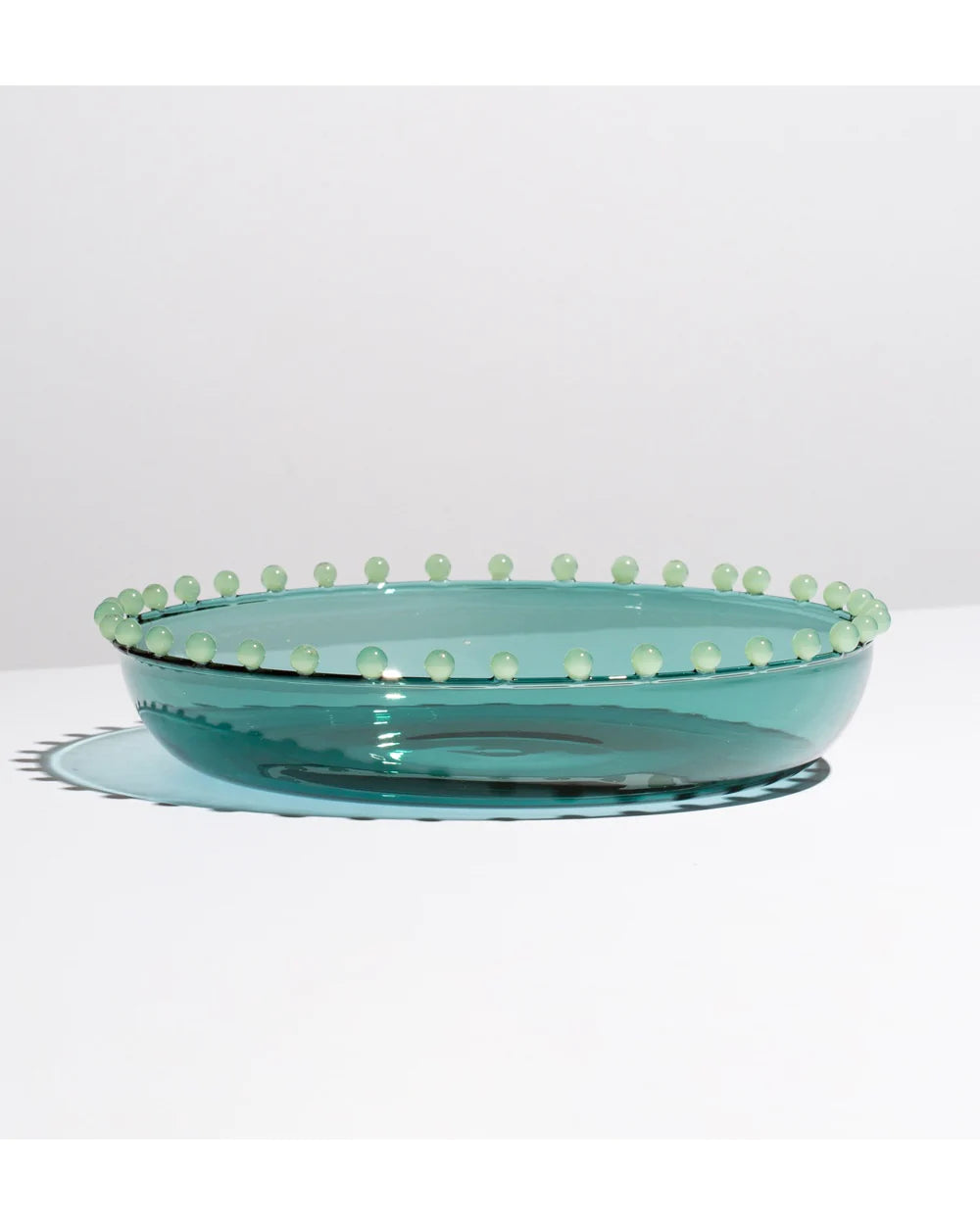 Fazeek Pearl Platter in Teal & Jade - the tartan fox