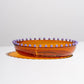 Fazeek Wave Pearl Platter in Amber and Lilac - the tartan fox