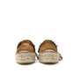 Gaimo Dea Sandal in Whiskey - the tartan fox