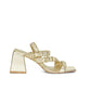 Hael and Jax Mia Heel in Gold - the tartan fox