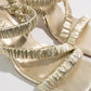 Hael and Jax Mia Heel in Gold - the tartan fox