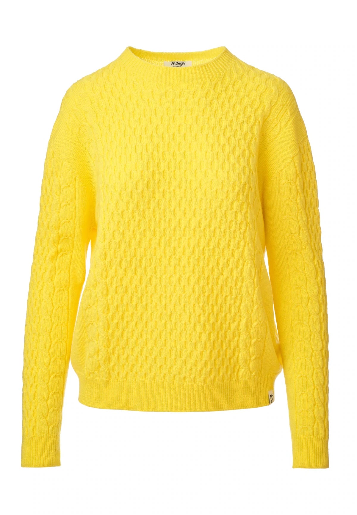 McIntyre Bella Sweater in Illuminating Yellow - the tartan fox