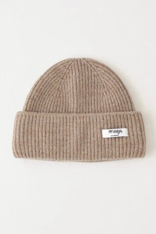 McIntyre Glencoe Beanie in Raw - the tartan fox