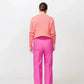 McIntyre Maria Cable Knit in Tea Rose - the tartan fox
