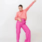 McIntyre Maria Cable Knit in Tea Rose - the tartan fox