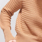 McIntyre Polly Waffle Stitch in Oat - the tartan fox