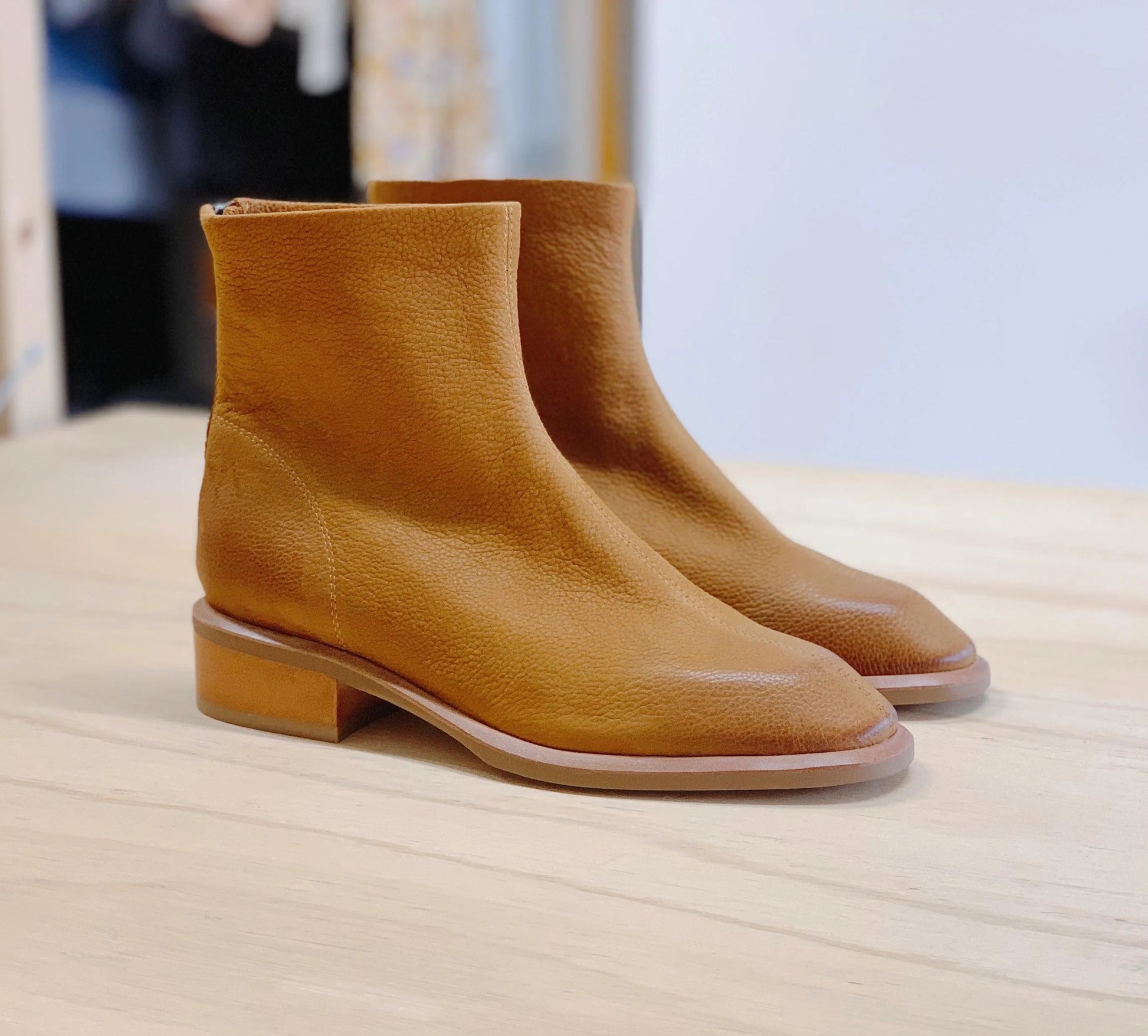 Neo Corrinna Boot in Tan - the tartan fox