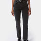 Nudie Jeans Breezy Britt in Black Worn - the tartan fox